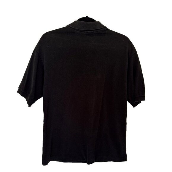 LACOSTE Black Polo Regular Fit Short Sleeve Size 7 - Picture 2 of 3
